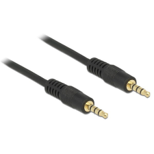 DELOCK Kábel - 83435 (3.5mm Jack, 4 pin, apa/apa, 1m) kábel és adapter