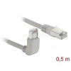 DELOCK Kábel - 83514 (Cat5e SFTP elfordított / egyenes kábel, 0,5m) (DL83514)
