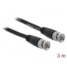 DELOCK Kábel BNC csatlakozódugóval - BNC csatlakozódugóval 3 m kábel és adapter