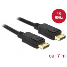 DELOCK Kábel Displayport 1.2 dugó &gt; Displayport dugó 4K 60 Hz 7 m kábel és adapter