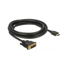 DELOCK Kabel DVI 18+1 St > HDMI-A St 3.0m schwarz (85585) kábel és adapter