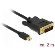DELOCK Kábel mini Displayport 1.1 dugó &gt; DVI 24+1 dugó 2 m kábel és adapter