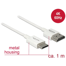 DELOCK Kábel Nagysebességű HDMI Ethernettel - HDMI-A-csatlakozódugó &gt; HDMI Mini-C-csatlakozódugó, 3D kábel és adapter