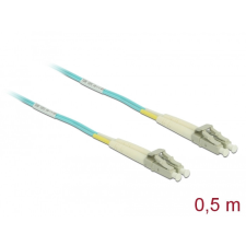 DELOCK Kábel, optikai szálas LC &gt; LC többszörös OM3, 0,5 m egyéb hálózati eszköz