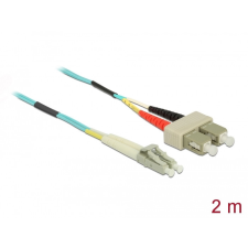 DELOCK Kábel, optikai szálas LC &gt; SC többszörös OM3, 2 m egyéb hálózati eszköz