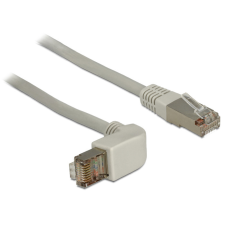DELOCK kábel RJ45 Cat.5e SFTP szögletes / egyenes 1 m kábel és adapter