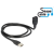 DELOCK kábel USB 2.0 A apa &gt; A anya ShapeCable 1 m