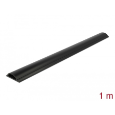DELOCK Kábelcsatorna 50 x 12 mm - hossza 1 m, fekete egyéb hálózati eszköz