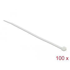 DELOCK kábelkötözők 200 x 3.6 mm 100 db átlátszó (18606) (D18606) asztali számítógép kellék