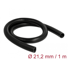 DELOCK Kábelvédő borítás 1 m x 21,2 mm fekete (60458) (60458) asztali számítógép kellék