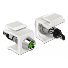 DELOCK Keystone LED 6V Keystone-Modul - Zöld kábel és adapter