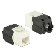 DELOCK Keystone modul RJ45 csatlakozó > LSA Cat.6A UTP fehér egyéb hálózati eszköz