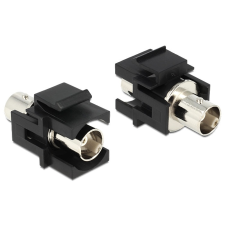 DELOCK Keystone module BNC female > BNC female Black (86351) kábel és adapter