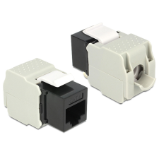 Delock Keystone Module RJ45 anya > LSA Cat.6 UTP fekete egyéb hálózati eszköz