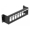 DELOCK Keystone patch panel 8 felületi porttal