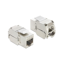DELOCK Keystone RJ45 Cat6a Buchse (8P/8C) (86205) villanyszerelés