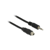 DELOCK Klinke 3,5mm Bu. Einbau>Klinke 3,5mm Steck. 3Pin 1m (85116)
