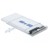 DELOCK Külső ház 2.5 SATA HDD / SSD-hez SuperSpeed USB 10 Gbps (USB 3.1 Gen 2)