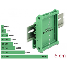DELOCK Laprögzítő 5 cm hosszú DIN Rail-ekhez egyéb hálózati eszköz