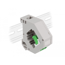 DELOCK Lila DIN sín adapter Keystone LC Duplex zöld egyéb hálózati eszköz