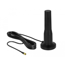 DELOCK LTE antenna SMA-dugó 3 - 5 dBi 12 cm irányítatlan, rögzített, mágneses talppal és csatlakozók egyéb hálózati eszköz