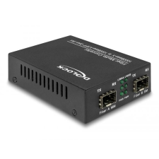 DELOCK média átalakító 1000Base-X SFP-ről - SFP-re (86203) (del86203) hub és switch