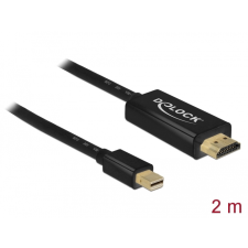 DELOCK - mini Displayport 1.1 to HDMI M/M 4K 2m - 83699 kábel és adapter