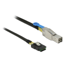 DELOCK Mini SAS HD SFF-8644 -> Mini SAS SFF-8087 1m (83616) (d83616) kábel és adapter