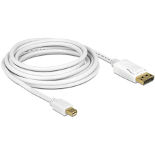  DeLock miniDisplayport dugó > Displayport dugó 3m White kábel és adapter