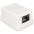 DELOCK Modular Wall Outlet 1 Port Cat.6 compact UTP