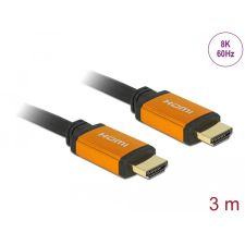  Delock Nagysebességű HDMI-kábel 48 Gbps 8K 60 Hz 3 m kábel és adapter