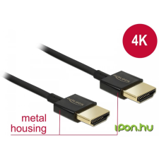 DELOCK Nagysebességű HDMI-kábel Ethernettel - HDMI-A-csatlakozódugó > HDMI-A-csatlakozódugó, 3D, 4K, kábel és adapter