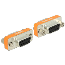 DELOCK Null Modem Sub-D 9 pin female > female Gender Changer Adapter (65570) kábel és adapter