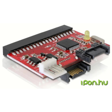 DELOCK PATA/IDE és SATA Átalakító Piros 5cm 61635 kábel és adapter