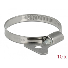 DELOCK Pillangó tömlő bilincs 40 - 60 mm 10 db. fém villanyszerelés