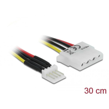 DELOCK Power Floppy 4 pin male > Molex 4 pin female 30cm Cable (85457) kábel és adapter