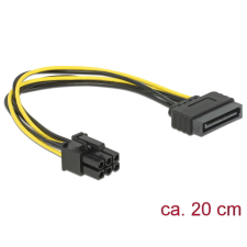 DELOCK - Power SATA 15pin -> 6pin PCI Express - 82924 kábel és adapter