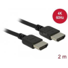 DELOCK Prémium HDMI kábel 4K 60 Hz 2 m (DL85217)