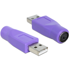 DELOCK - PS/2 anya - USB-A apa adapter - 65461 kábel és adapter