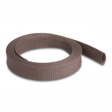 DELOCK rágcsálóbiztos fonott, nyújtható kábelharisnya 2m x 25mm barna (20901) (delock20901) asztali számítógép kellék