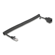 DELOCK RJ45 hálózati kábel Cat.5e UTP 3m fekete (90672) (90672) kábel és adapter