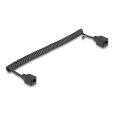 DELOCK RJ45 hálózati kábel Cat.5e UTP 3m fekete (90673) (90673) kábel és adapter