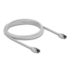 DELOCK RJ45 hálózati kábel Cat.8.1 S/FTP 3 m szürke kábel és adapter