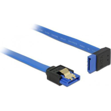 DELOCK - SATA3 EGYENES/FEL kék kábel 20cm - 84995 kábel és adapter