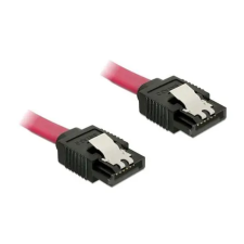 DELOCK SATA 3 F/F adatkábel 0.1m piros kábel és adapter
