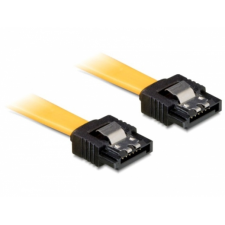 DELOCK - SATA 6 Gb/s straight/straight metal 10cm - 82797 kábel és adapter