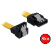 DELOCK SATA down/straight metal yellow 30cm
