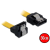 DELOCK SATA down/straight metal yellow 30cm (82474)