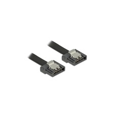 DELOCK SATA FLEXI 6 Gb/s kábel 70 cm (fekete) kábel és adapter