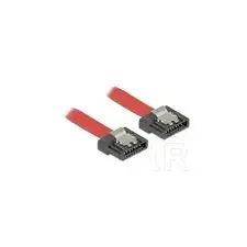 DELOCK SATA FLEXI 6Gb/s kábel 20cm (piros) kábel és adapter